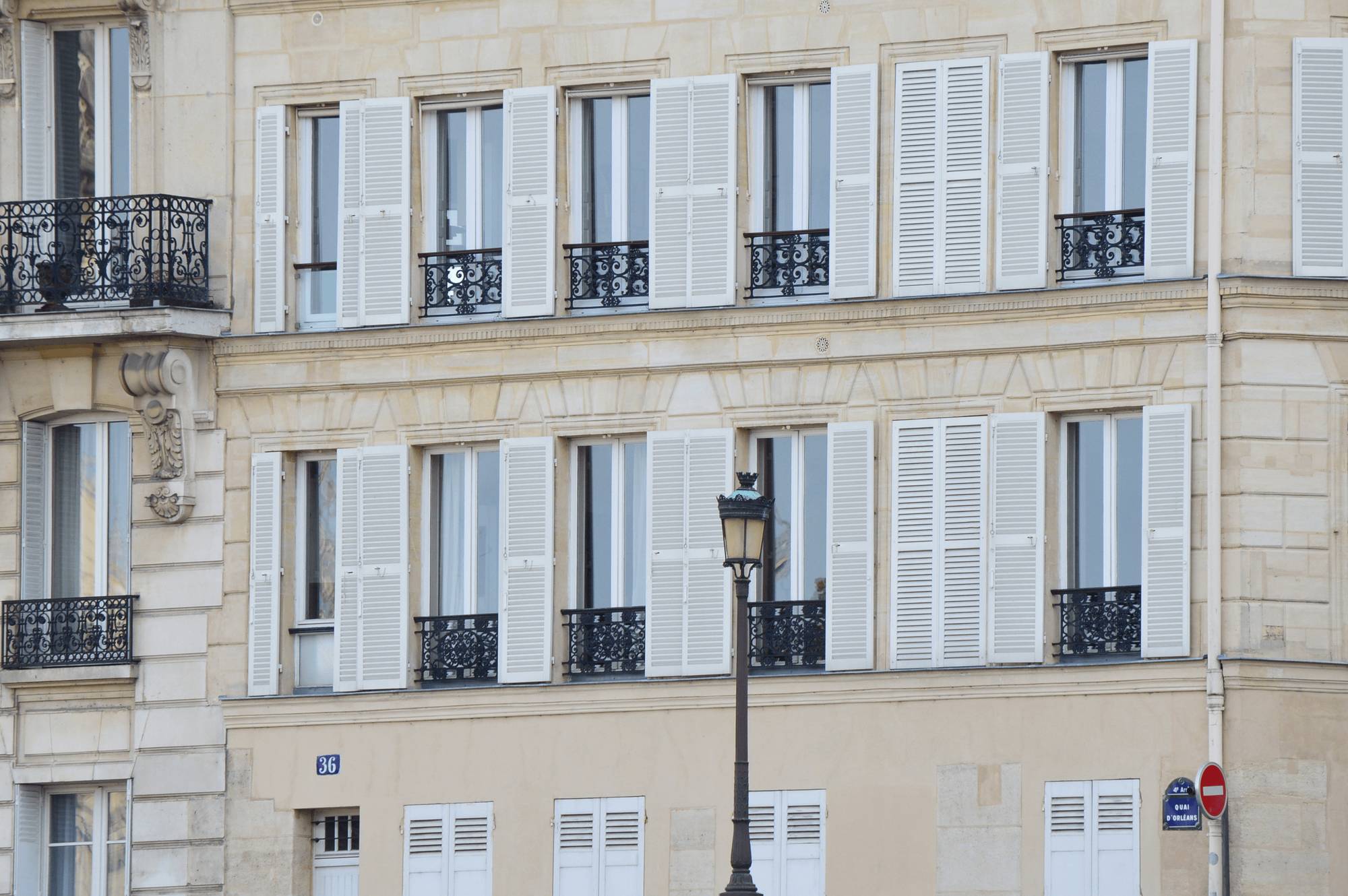 Fenêtres immeuble Haussmannien