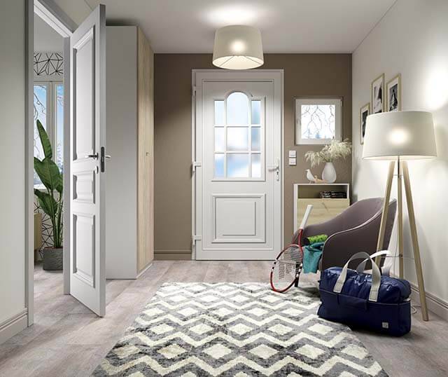 pourquoi changer sa porte d'entrée vue interieur ambiance